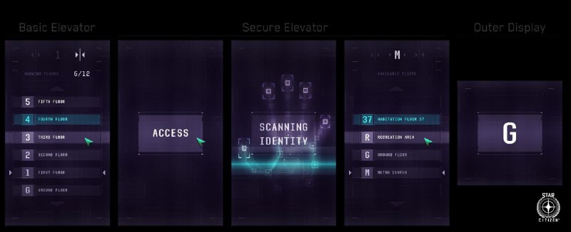 New elevator UI