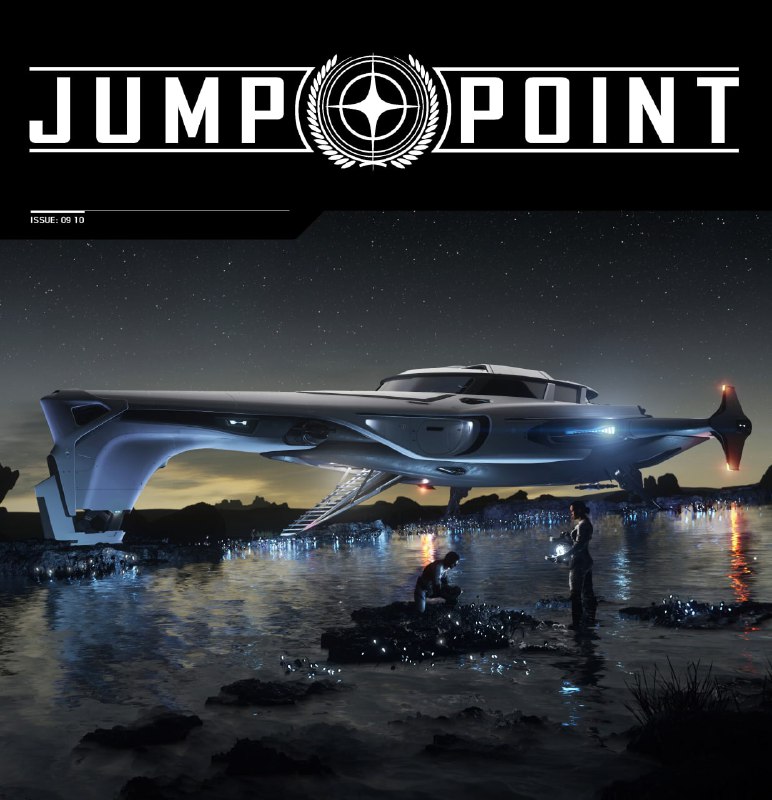 Jump Point October 2021 #jumppointJP09-10-Oct-Forward-Rode-The-400.pdf03 - CITIZENCON RETROSPECTIVE15 - BEHIND THE SCENES: Making the Origin 400i35 - WHITLEY'S GUIDE: Anvil Aerospace Hurricane39 - PORTFOLIO: Cousin Crow's